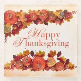 Vier het seizoen van dankbaarheid met onze glazen onderzetter