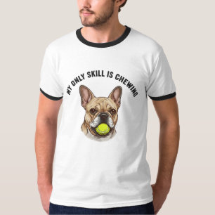 Vier het "Speciale Talent" van je Franse Bulldog m T-shirt