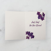 Vier het Wenskaart van Pasen van Mirakelen Feestdagen Kaart (Binnen)