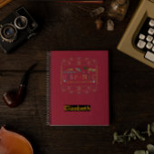 Vier Hispanic Heritage Maand Design Notitieboek