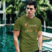 Vier Hispanic Heritage Maand Design T-shirt