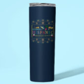 Vier Hispanic Heritage Maand Design Thermosbeker