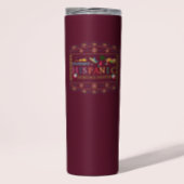 Vier Hispanic Heritage Maand Design Thermosbeker