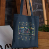 Vier Hispanic Heritage Maand Design Tote Bag