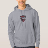 Vier hoeken FC Hoodie (Voorkant)