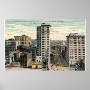 Vier hoeken, Newark, NJ c1915  Poster