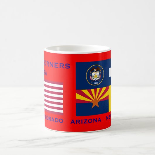 Vier hoeken* Vlaggen Mok (Center)