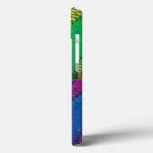 Vier honkballen in verschillende kleuren Case-Mate iPhone case (Achterkant / Links)