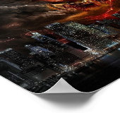 Vier Horsperma New York Poster (Hoek)