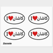 VIER I Kashan Ovale Sticker (Vel)