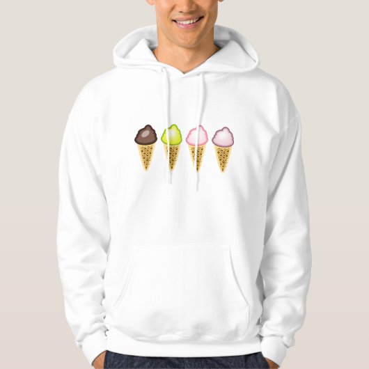 Vier ijsklokken hoodie (Voorkant)
