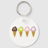 Vier ijsklokken sleutelhanger (Voorkant)