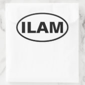 VIER Ilam Ovale Sticker (Tas)