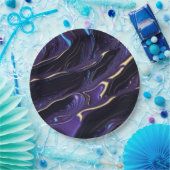 "Vier in stijl: gepersonaliseerde papieren Borden" Papieren Bordje (Feest)