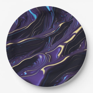 "Vier in stijl: gepersonaliseerde papieren Borden" Papieren Bordje