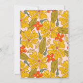 Vier in stijl! Groovy Boho-Afstuderen Kaart (Achterkant)