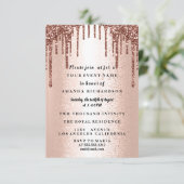 Vier in stijl met Sweet Sixteen Roos Floral Kaart (Staand voorkant)