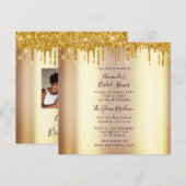 Vier in stijl met Vrijgezellenfeest & Sweet 16th Kaart (Voorkant / Achterkant)