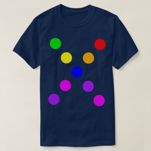 Vier Internationale Dot Dag 15 september T-shirt (Design voorkant)