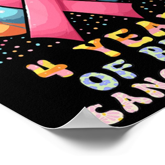 Vier jaar kankervrij zijn Borst Ca Poster (Hoek)