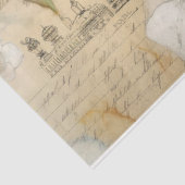 Vier jaar oud tissuepapier (Detail)