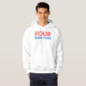 Vier jaar Trump 2020 Pro Donald Republ Hoodie (Voorkant volledig)