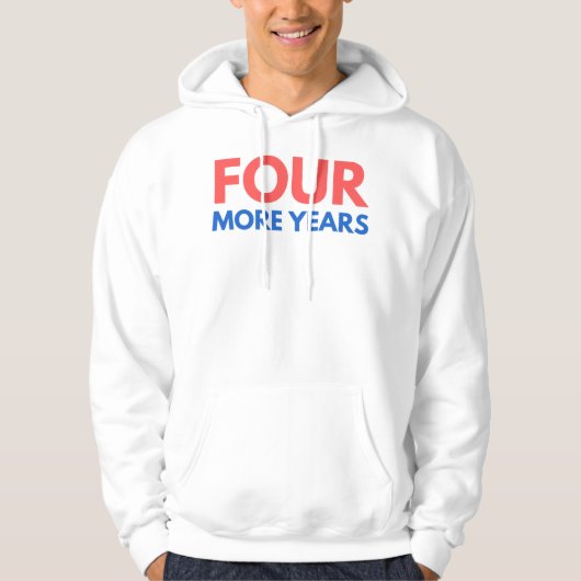 Vier jaar Trump 2020 Pro Donald Republ Hoodie (Voorkant)