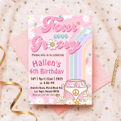 Vier jaar vierde verjaardag van de Groovy Retro Bo Kaart