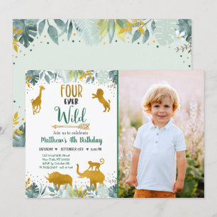 Vier jaar Wilde Greenery Gold Safari Kaart