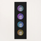 Vier jaar Yoga Mat (Achterkant)