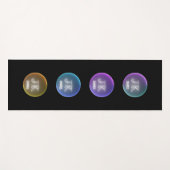 Vier jaar Yoga Mat (Voorkant (horizontaal))