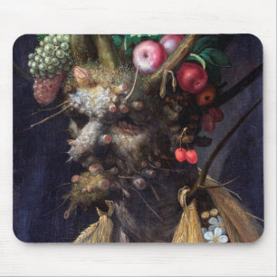 Vier Jaargetijden in één hoofd, Arcimboldo Muismat