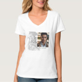 Vier je Afstudeerder vrouwen T-shirt (Voorkant)