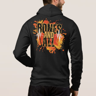 Vier je Essentie: Geboren en Alles Design Zwart Hoodie