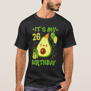 Vier je kleine 26e verjaardag in stijl met t-shirt