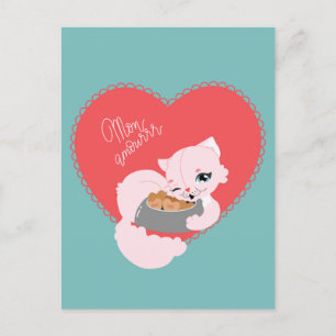 Vier je liefde briefkaart