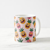 Vier je liefde voor ananas koffiemok (Voorkant rechts)