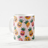 Vier je liefde voor ananas koffiemok (Voorkant links)