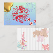 Vier je notitiekaartje (Voorkant / Achterkant)