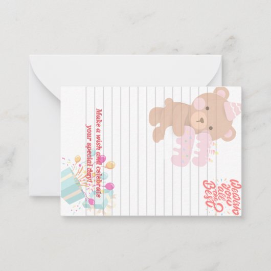 Vier je notitiekaartje (Achterkant)