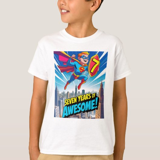 Vier je verjaardag met Superman T-shirt (Voorkant)