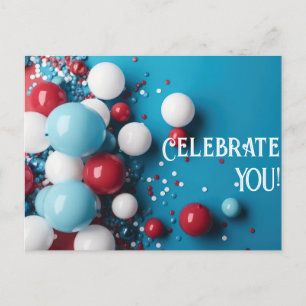Vier JOU!   Briefkaart