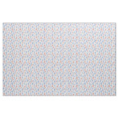 Vier Juli Bliksemflits Jongens Wit Blauw Rood Stof (Yard (91,4 cm))