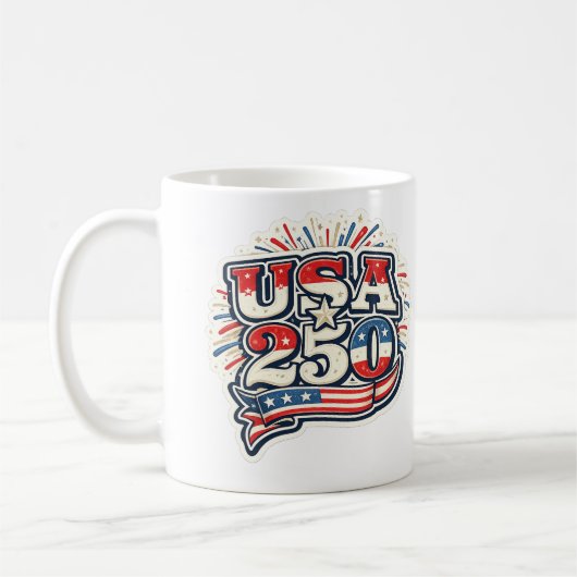 Vier Juli Cadeau Koffiemok (Links)