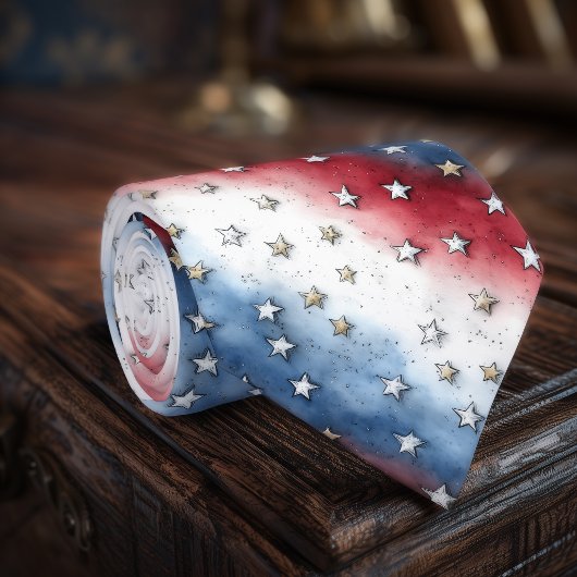 Vier Juli Das – Rood Wit Blauw Ster Patroon