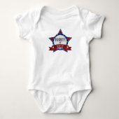 Vier Juli Glitter Romper (Voorkant)
