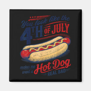 Vier Juli Maakt Wil Een Hotdog Echt Slecht 4e Magneet