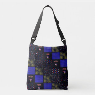 Vier Juli Patchwork Patroon - 4 juli Crossbody Tas