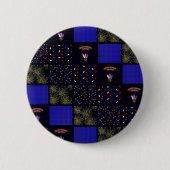Vier Juli Patchwork Patroon - 4 juli Ronde Button 5,7 Cm (Voorkant)