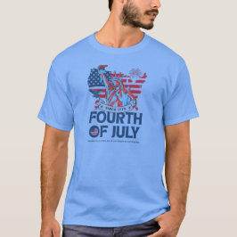 Vier juli t-shirt